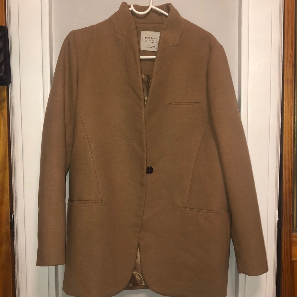 Camel Peacoat